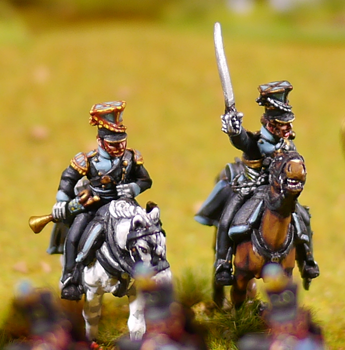 Brunswick Uhlan command (Perry Miniatures)